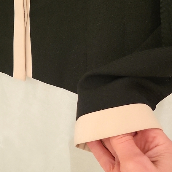 Shacket! Black with Beige Contrast Trim, 10 - Picture 7 of 11